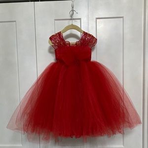 Custom made toddler tulle dress